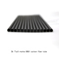 15*12*1000mm Carbon Fiber Tubes Matte Finish